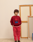 Weekend house kids - red corduroy pants