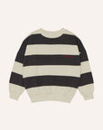 The campamento - kids - stripes sweatshirt - grey