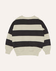 The campamento - kids - stripes sweatshirt - grey