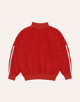 The campamento - kids - contrast sweatshirt - red