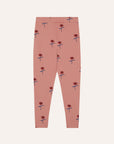 The campamento - kids - flowers leggings - pink