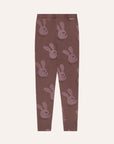 The campamento - kids - rabbit leggings - brown