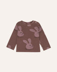 The campamento - baby - rabbit t-shirt - brown