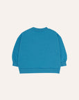 The campamento - baby - rabbit good day sweatshirt - light blue