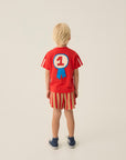 The Campamento - kids - number one t-shirt - red