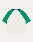 The Campamento - kids - colorblock t-shirt - green