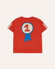 The Campamento - kids - number one t-shirt - red