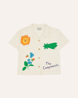 The Campamento - kids - drawings shirt - ecru