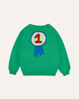 The Campamento - kids - number one sweatshirt - green