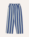The Campamento - kids - stripes trousers - blue