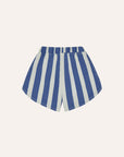 The Campamento - kids - stripes shorts - blue