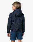 K-way - le vrai claude 4.0 warm jacket - blue depth