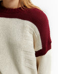 Indee - big gage pullover - valmyre off white
