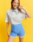 Indee - plain polo - variety off white