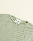 Hvid - wool vest - baby - harvey - mint