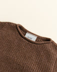 Hvid - wool vest - baby - harvey - mocha