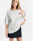 Indee - oversized t-shirt - vibes off white