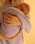 Hvid - Blanket gust - lilac