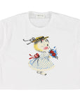 Morley - warsaw - rudy cat t-shirt - white