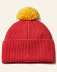 Wynken - pom pom beanie - red