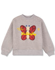 Wynken - bon bon sweatshirt - grey melange
