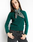 Indee - warm - stripe scarf - grey