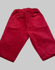 Pequeno tocon - 6080 - corduroy trousers - red