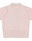 Morley - Xaby - soft knit polo - blush