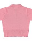 Morley - Xaby - soft knit polo - pink