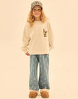 Jelly Mallow - love allover denim pants