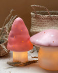 Egmont toys - mushroom lamp - small - vintage pink