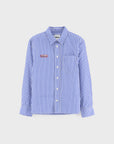 Bellerose - gulian striped shirt - blue
