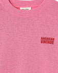 American Vintage - evona sweatshirt - framboisine