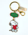 Snoopy - worlds best husband key ring