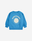 Bobo Choses Iconic - baby - sun turquoise sweatshirt
