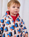 Bobo Choses - baby - doggy mate allover reversible jacket - multicolor