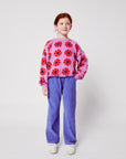 Bobo Choses - kids - kaleidoscope allover sweatshirt - purple