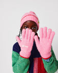 Bobo Choses - kids - roll the dice beanie - pink