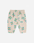 Bobo Choses - baby - kaleidoscope allover quilted pants - white