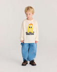 Bobo Choses - kids - booo bo tag woven pants