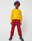 Bobo Choses - kids - la oca allover chino - red
