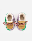 Bobo Choses - baby - colorblock booties - multicolor