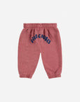 Bobo Choses - baby - curve bobo joggers - brown