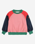Bobo Choses - kids - tic tac toe colorblock sweatshirt