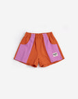 Bobo Choses - kids - bc color Block woven shorts