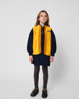 Bobo Choses - kids - clover polo sweatshirt dress - midnight blue