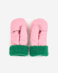 Bobo Choses - kids - bicolor mittens - pink