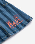 Bobo Choses - kids - Pickles The Dog Striped denim skirt