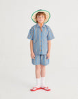 Bobo Choses - kids - New Hairline woven shirt