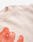 Bobo Choses - baby - softpaw monster sweatshirt